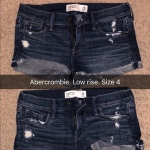 Abercrombie Jean shorts!